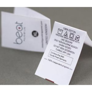 Satin-Wash-Care-Labels